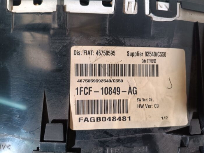 Cuadro instrumentos Fiat Stilo (192) 2003 gasolina