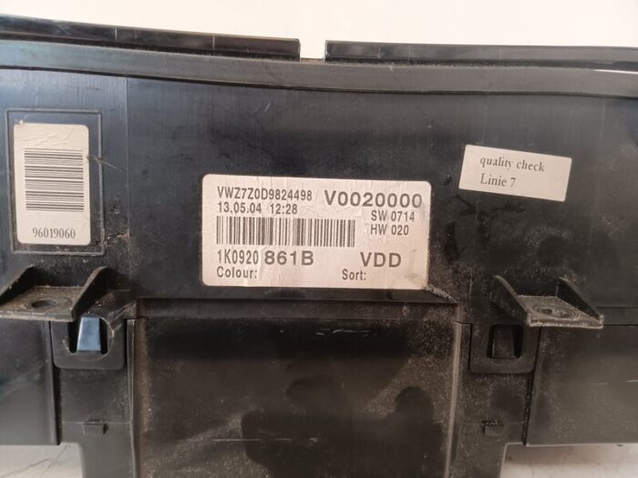 Cuadro instrumentos Volkswagen Golf V 2004 diésel