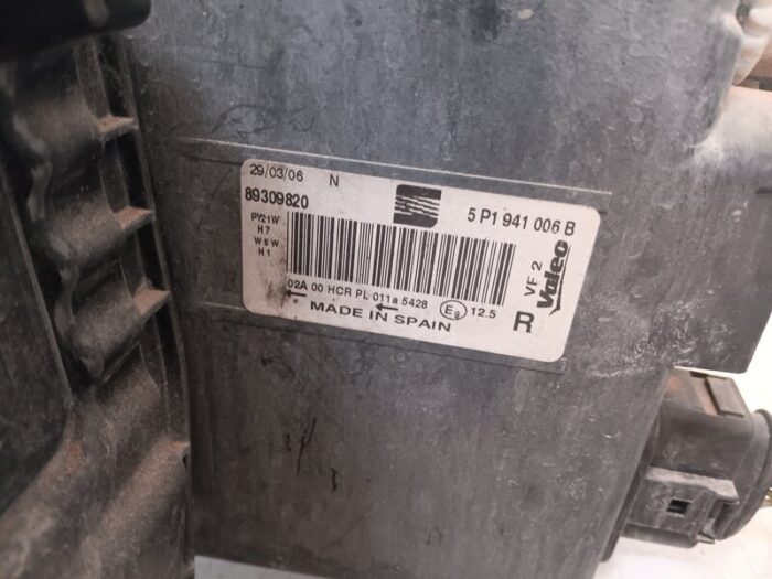 Faro derecho Seat Toledo (5P2) 2007