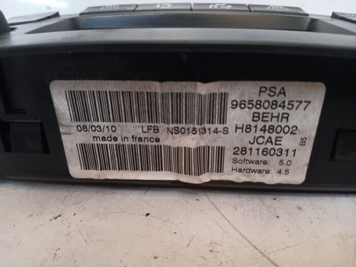 Mando climatizador Citroën C4 2010