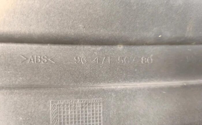 Rejilla paragolpes delantero Citroën C3 I 2004